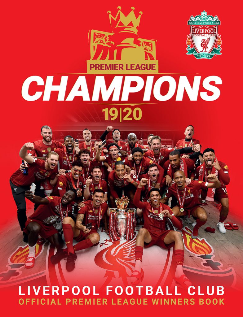 Liverpool FC Champions: Premier League Winners book - Reach Sport Shop