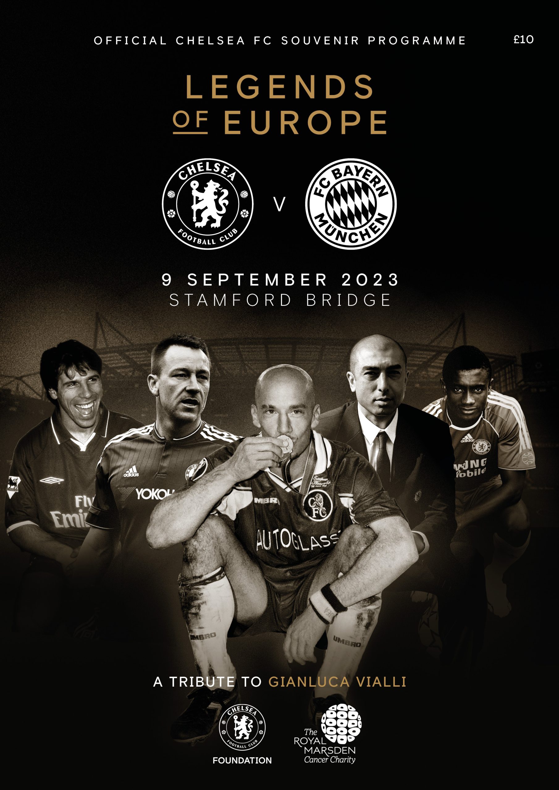 Big names set for Bayern vs. Chelsea Legends match