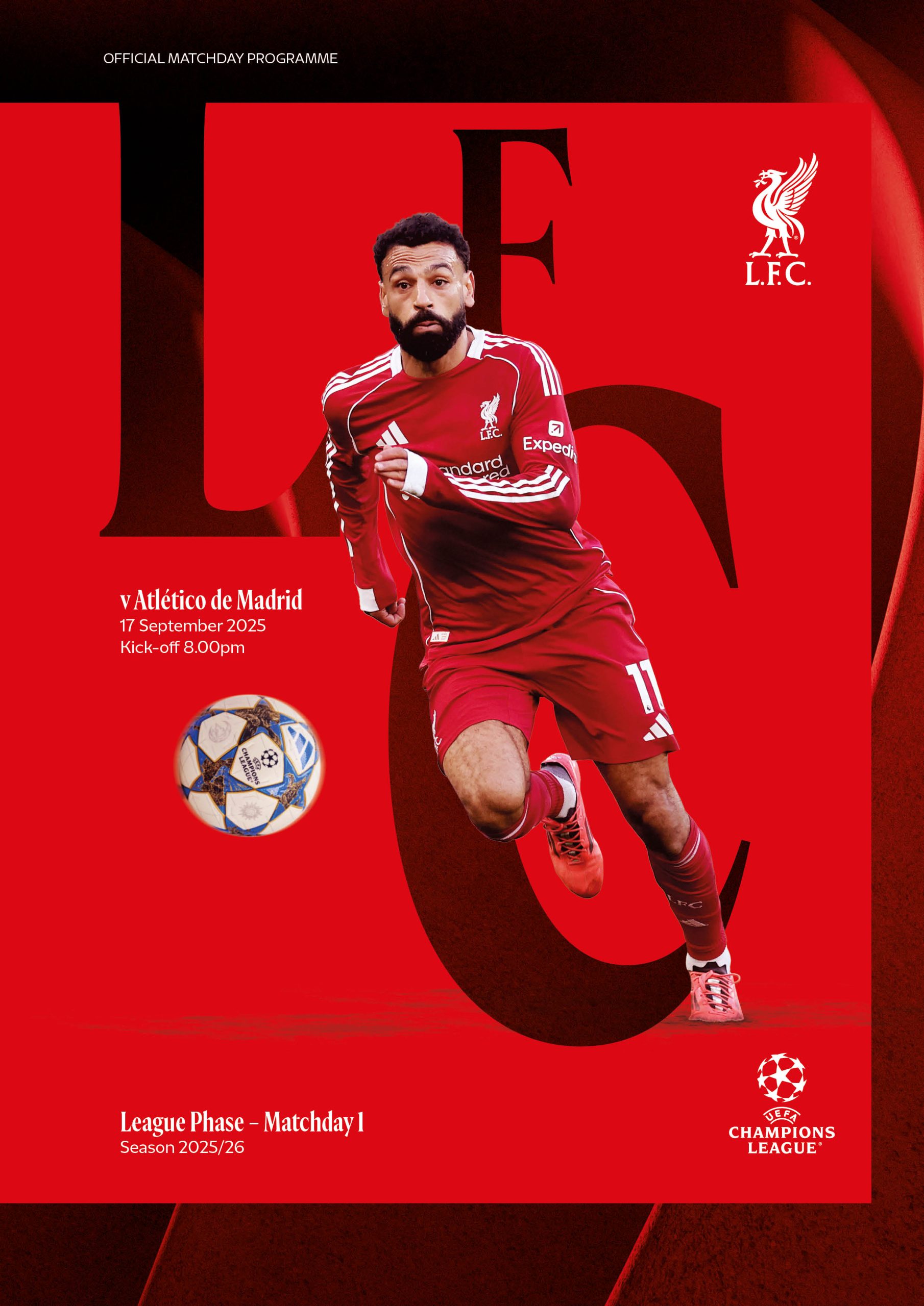 Liverpool v Atletico Madrid 17.09.2025 - Reach Sport Shop